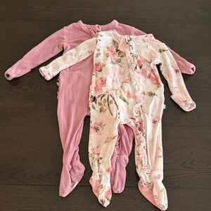 Posh Peanut Footie Bundle (0-3M)